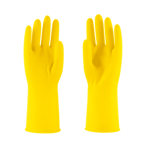 Guante doméstico amarillo talla M