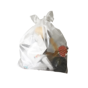 Bolsas de basura transparente 100 cm x 130 cm - Pack de 10 unidades